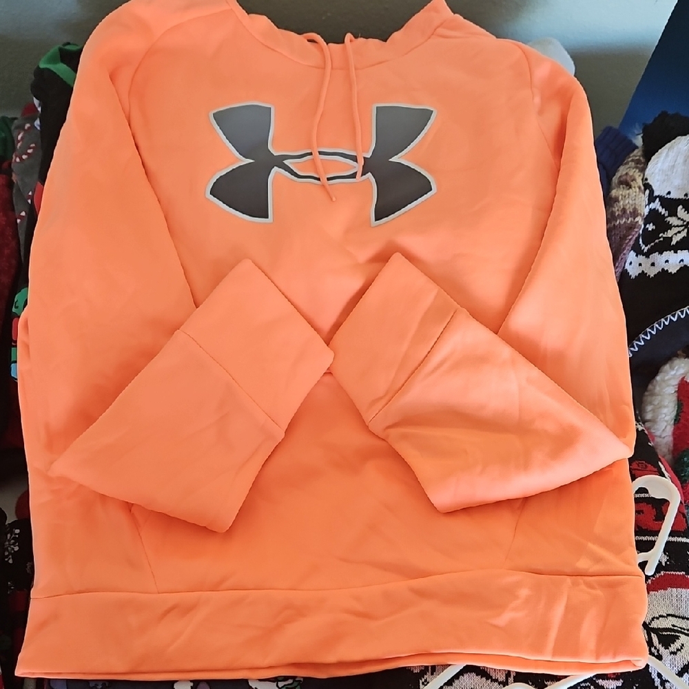 Under Armour Vibrant Orange Hoodie